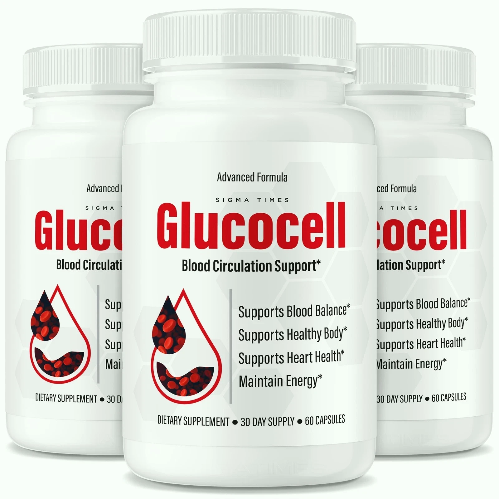 Glucocell™ Glucocell Supplement Bottle